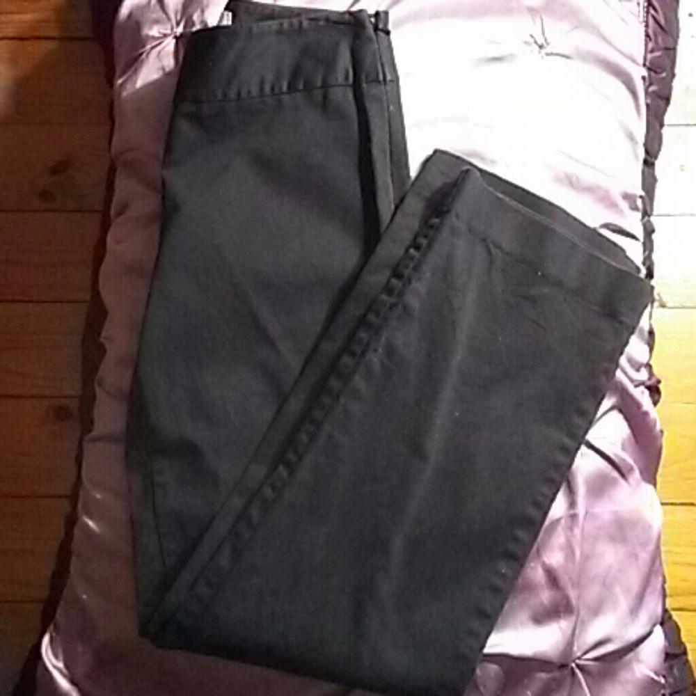 💥LOFT Ann Taylor Black Ankle Slacks🐦
